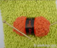 Fancy Yarn, Flower Yarn, Fancy knitting POM POM yarn Used for scarves