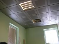 Suspended ceiling - coffer system
