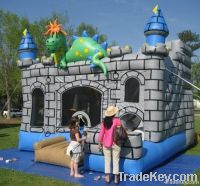 Inflatable Wizard's Castle and Slide (CZH-1023)