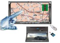 7" double din TFT LCD DVD player