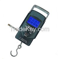 Electronic Luggage Scale Fishing Scale with Measure Tape