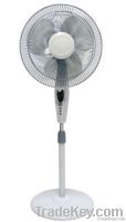 stand fan with remote control and 8 oscillation