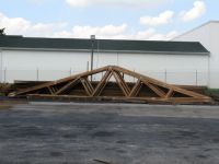 Recycled Pole Barn Trusses