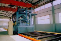 XQ69 Series Roller Table Pass-through Steel Shot Blasting Machine