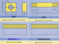 Fiberglass Epoxy Pultruded Fasteners