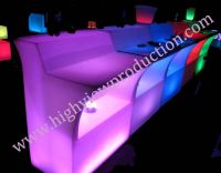 illuminated bar counter