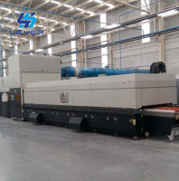 Continuous Bending Glass tempering furnace for auto sidelite glass