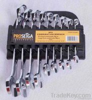 Tool Kit Set of Wrench-Cr-V 9PC Combination Wrench Spanner Set
