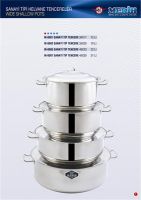 Stainless Stell pots (icebuckets, containers, cutlery, etc)