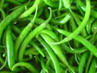 Green chillies