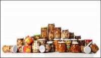 Canned mushroom, dried and frozen foods, fruits
