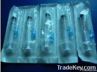 3 parts Disposable Syringe with CE, ISO, FDA
