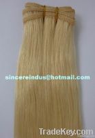 Sell 100% human hair weft extensions