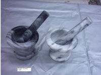 Stone mortar and pestle