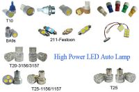 High power LED auto lamp