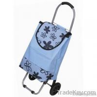 600D oxford with PVC coating travel trolley