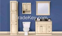 China Factory Bathroom Furniture Wooden Bath Cabinet