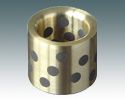 Oilless solid sliding bearing and bushing