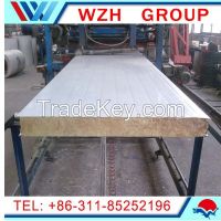 glass wool sandwich panel/rockwool insulation panel/sound absorbing panel from China supplier hot sale on my alibaba