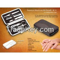 Premium manicure kit in leatherette case (7 pc.) - Large