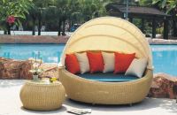 synthetic rattan sun isle