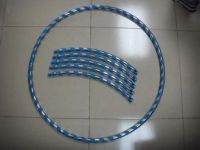Foldable hula hoop