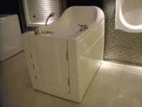 Walk-In Soaker Bath Tub in White