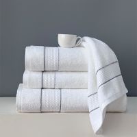 100% Pure Cotton White Beauty Salon Homestay Hotel Face Towel