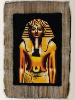 Egyptian Papyrus Painting