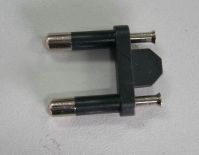 2 pins India plug insert