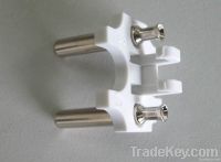 India Plug Insert with hollow brass pins