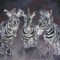 art gifts and collectibles zebra painting