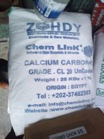 ZMTS Egypt - Calcium Carbonate Powder 10,12,15, 20, 25, 45,75,100, 125 & 250 micron