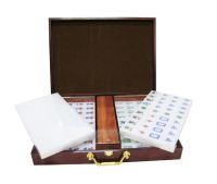 8# White Mahjong Set