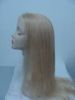 Stock Full Lace Wig with 18" Light Blonde Color