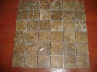 Marble mosaic tiles