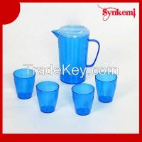 Plastic water pitcher set wholesale