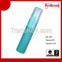 Plastic refillable perfume atomizers 5ml