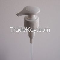 28/410 White lotion soap dispenser pump top bottle 