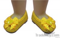 Yellow annabel doll Dress shoes American girl doll shoes