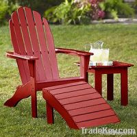 Wood adirondack chair, garden chairs