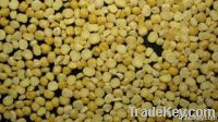 yellow peas polished