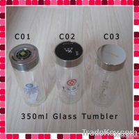 350ml Glass Tumbler