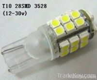 28SMD 3528 T10 Wedge Base Led Light(Non-polarity)