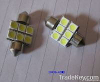 Auto Festoon Led Light 5050 6SMD