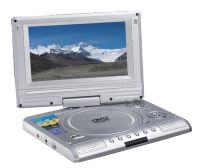 7 inch Portable DVD 9 in 1 DVB-T (120km Automobile High Speed) / Analo