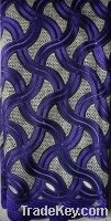 High quality swiss voile lace with hand cut