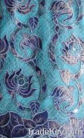 high quality african leather lace