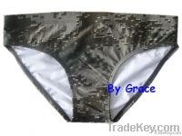 Hot sale! classic men's swim brief/trunk with PBT fabric