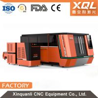 XQL-3015P Full-protection and high-speed fiber laser cutting machine stainless steel  carbon  brass copper